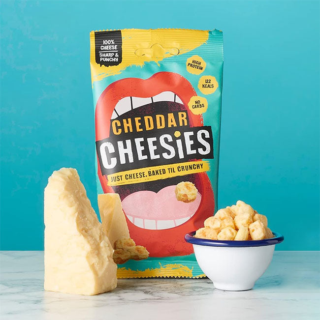 Cheesies - Popped Cheese Keto Snacks - Cheddar