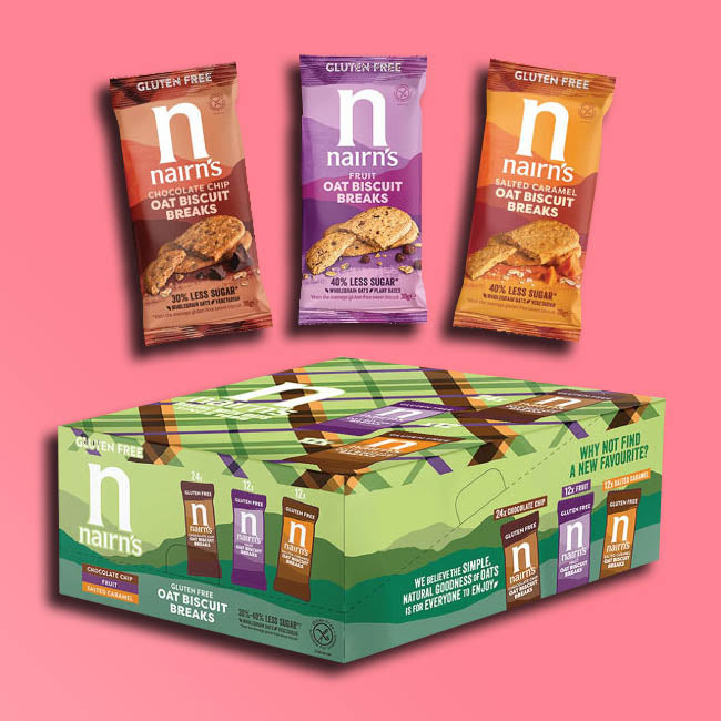 Nairn's - Gluten Free Biscuits - Mixed Case