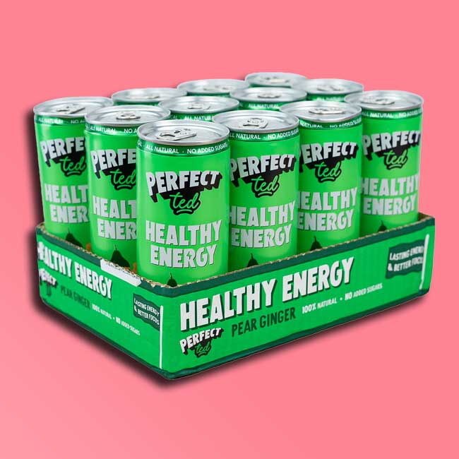 Perfect Ted - Matcha Energy Drink - Pear Ginger