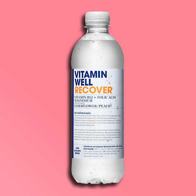 Vitamin Well Vitamin Water - Recover Elderflower and Peach