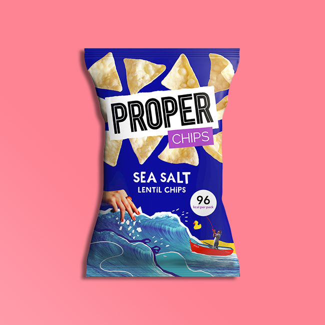 Properchips - Lentil Chips - Sea Salt