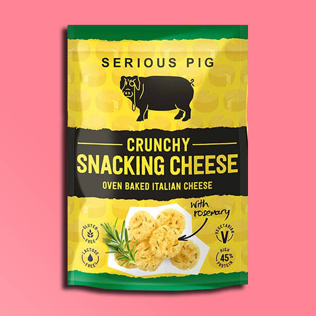 Serious Pig - Crunchy Snacking Cheese - Rosemary