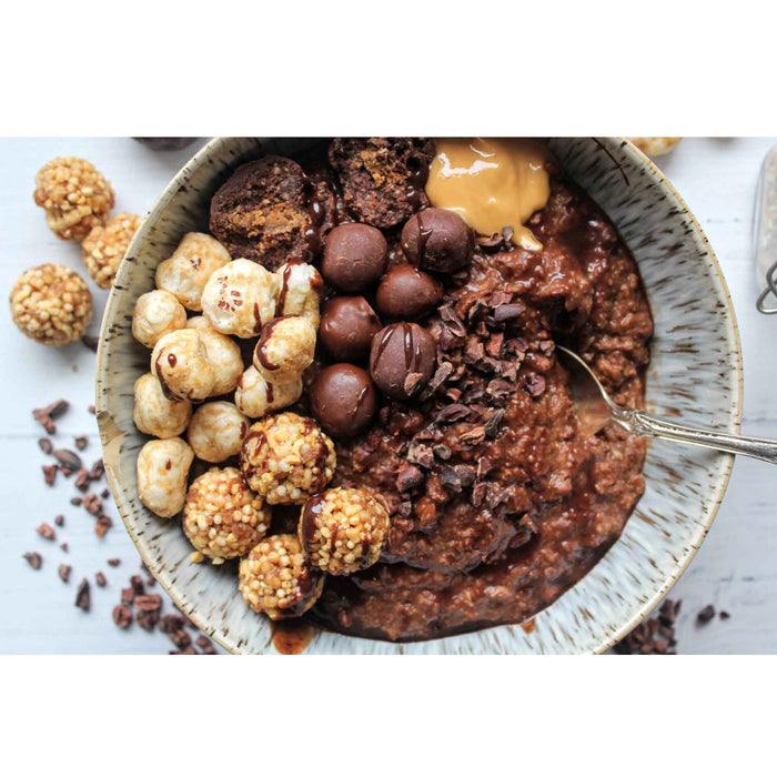 Recipes | Loaded Chocolate Porridge Bowl by Pamela Higgins