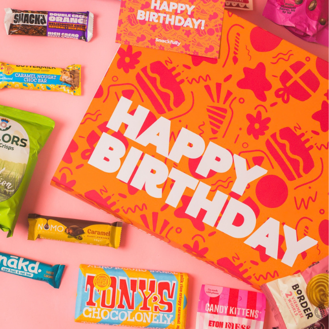 Happy Birthday Snack Box