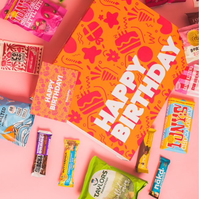 Happy Birthday Snack Box