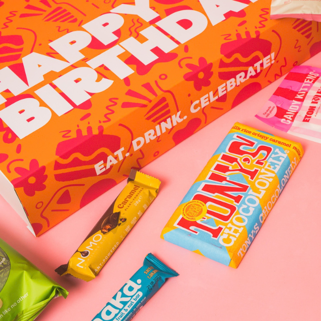 Happy Birthday Snack Box