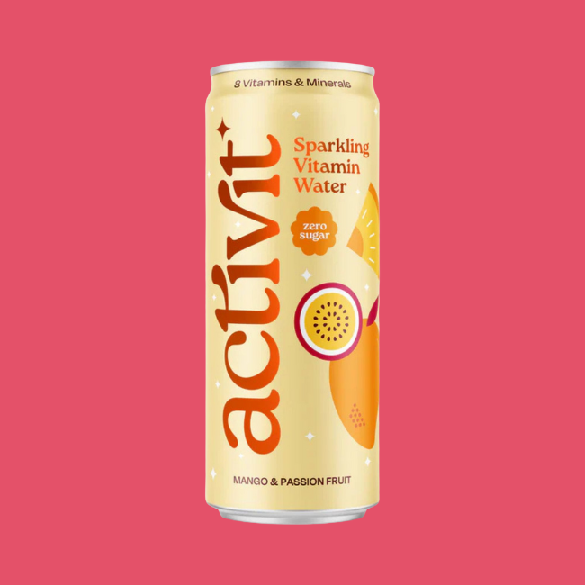 ACTI-Vit - Sparkling Vitamin Waters - Mango & Passion Fruit