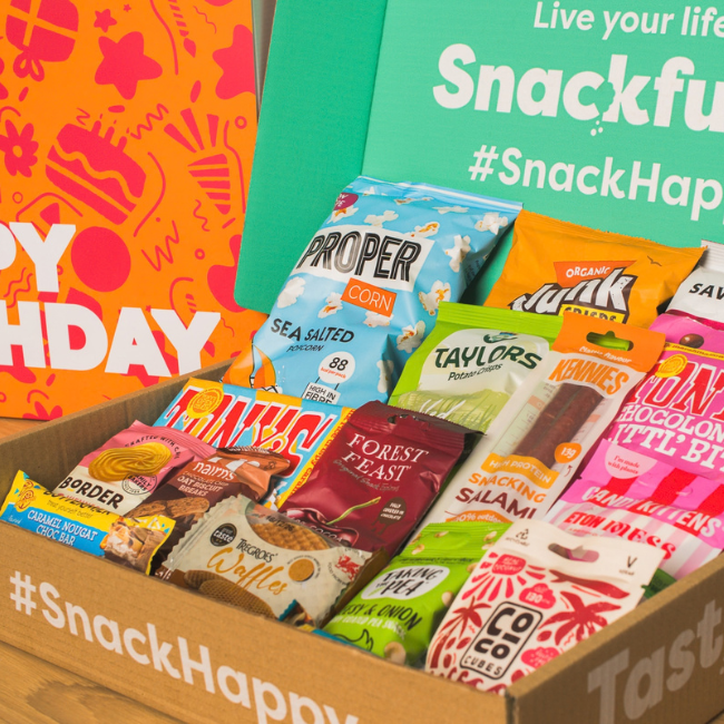 Happy Birthday Snack Box