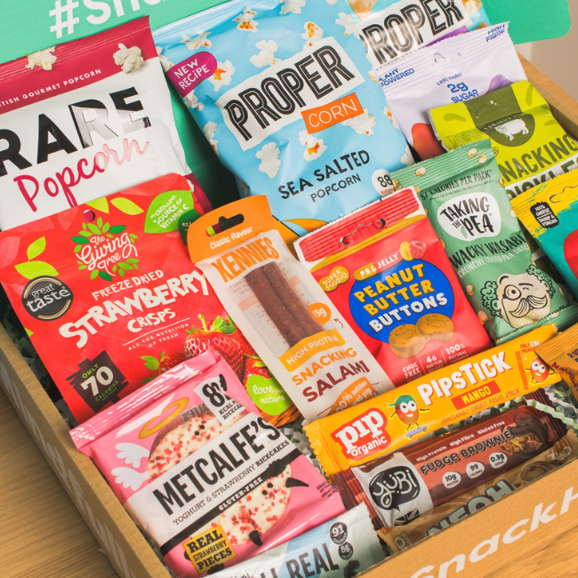 Healthier Low Calorie Snack Box