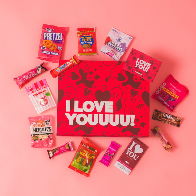 I Love You Snack Box