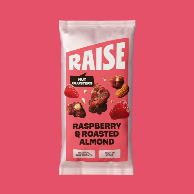 Raise Nut & Seed Clusters - Raspberry