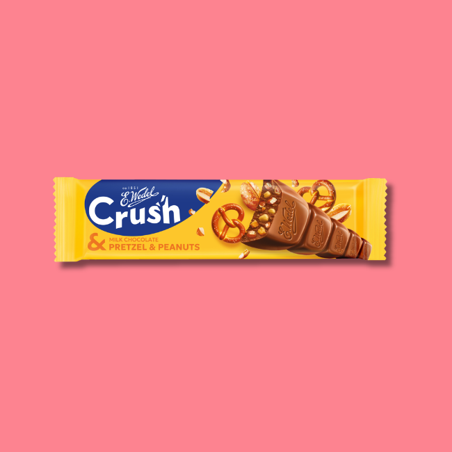 Crush - Milk Chocolate, Pretzel & Peanuts Bar