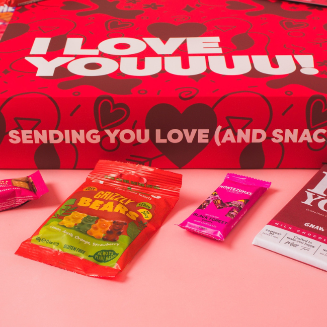 I Love You Snack Box