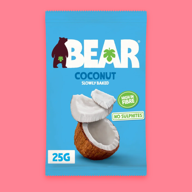 Bear Fruit - Dried Fruit Snack Packs - Coconut Chips