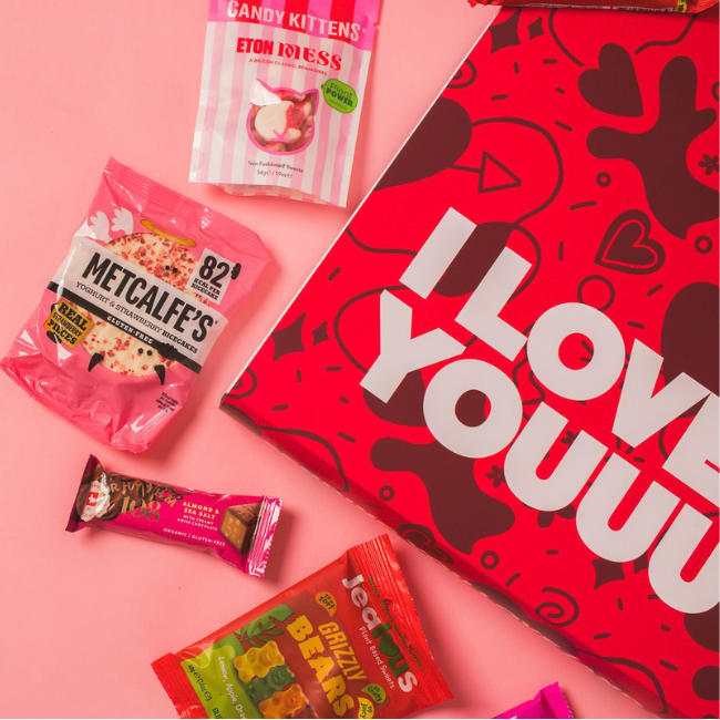 I Love You Snack Box