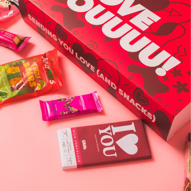 I Love You Snack Box