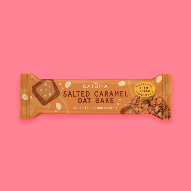Oatopia - Oat Bake Flapjacks - Salted Caramel