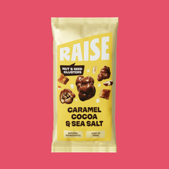 Raise Snacks - Clusters of Nuts & Seeds - Caramel Sea Salt