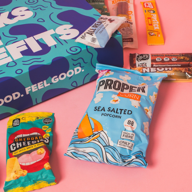 Healthier Low Calorie Snack Box