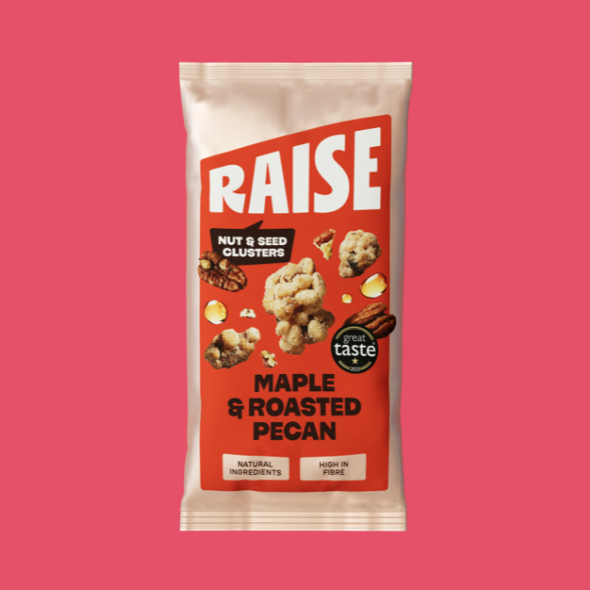Raise Snacks - Clusters of Nuts & Seeds - Maple Pecan