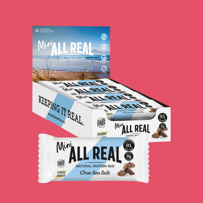 All Real - Mini Natural Protein Bar - Choc Sea Salt