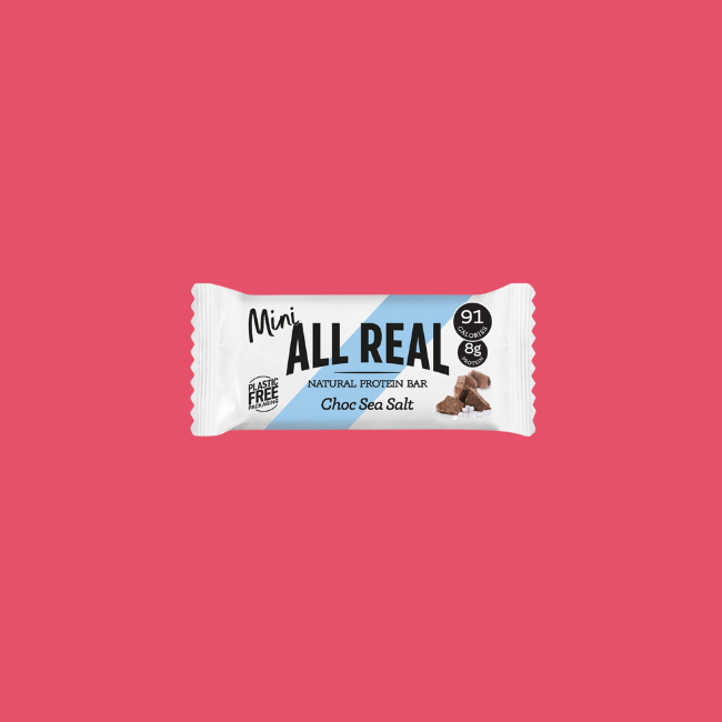 All Real - Mini Natural Protein Bar - Choc Sea Salt