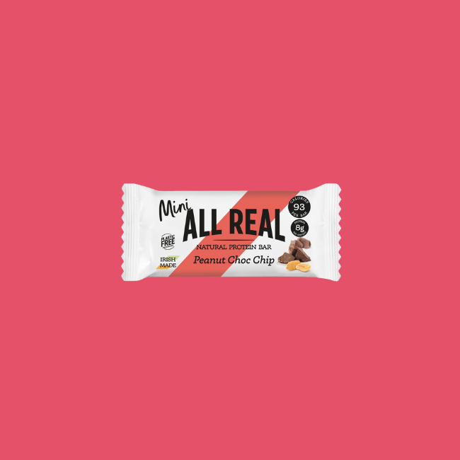 All Real - Mini Natural Protein Bar - Peanut Choc Chip