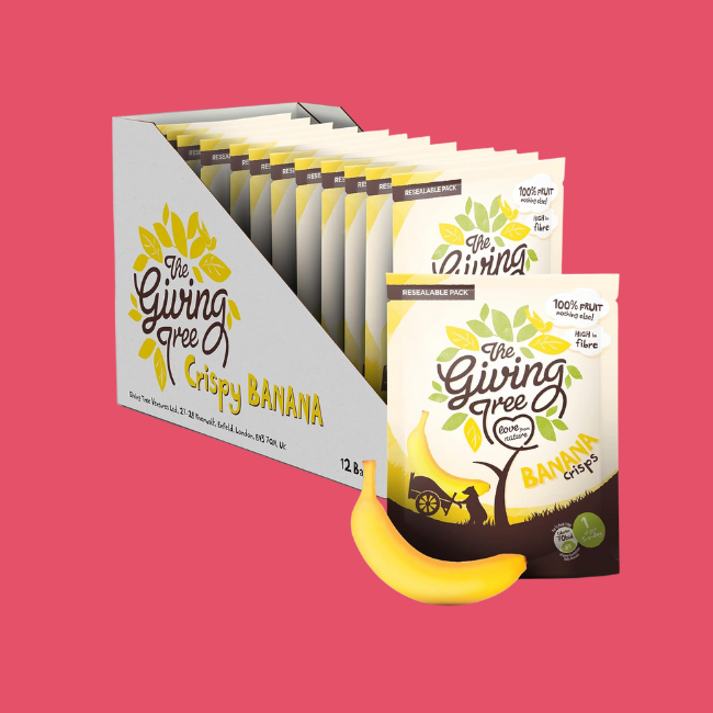 The Giving Tree - Freeze Dried Fruit - Banana Crisps