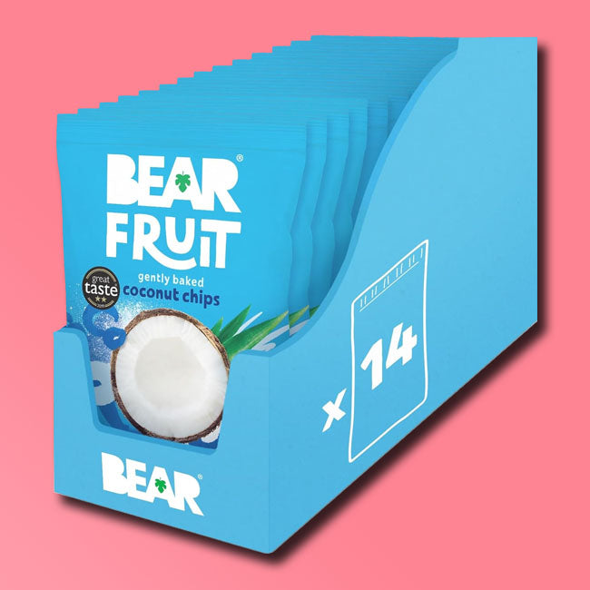 Bear Fruit - Dried Fruit Snack Packs - Coconut Chips