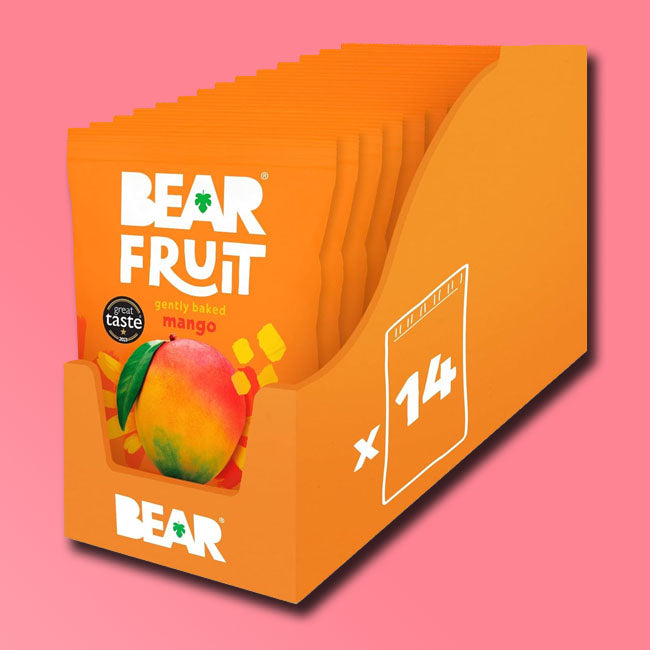 Bear Fruit - Dried Fruit Snack Packs - Mango