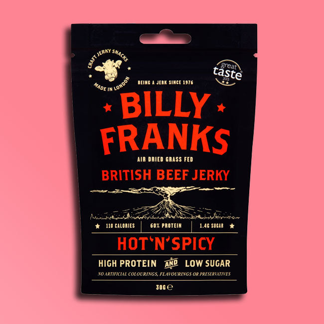 Billy Franks - Beef Jerky - Hot N Spicy