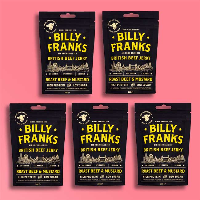 Billy Franks - Beef Jerky - Roast Beef & Mustard