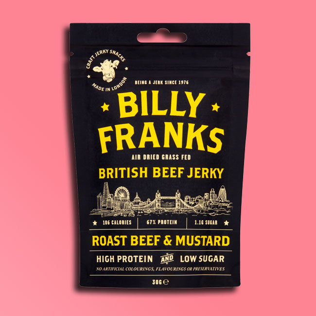 Billy Franks - Beef Jerky - Roast Beef & Mustard