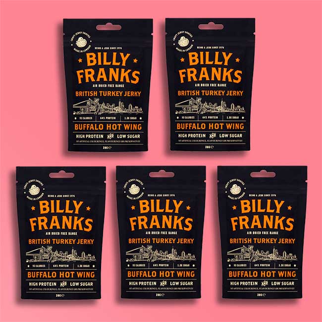 Billy Franks - Turkey Jerky - Buffalo Hot Wing