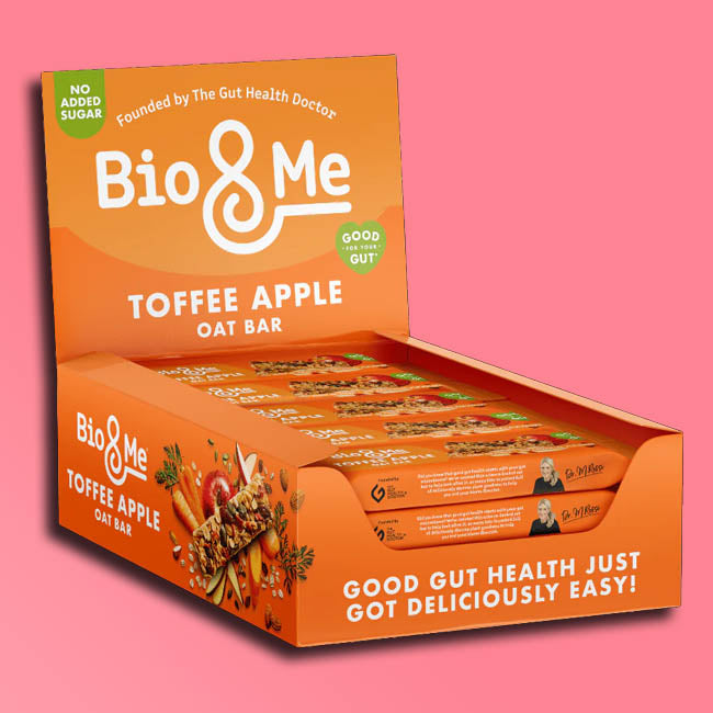 Bio&Me - Flapjack Oat Bar - Toffee Apple