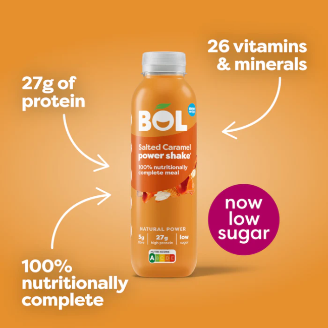 BOL - Power Shakes Ready To Drink Meal - Salted Caramel