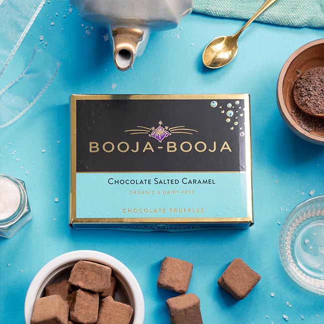 Booja-Booja - Box of 8 Chocolate Salted Caramel Truffles