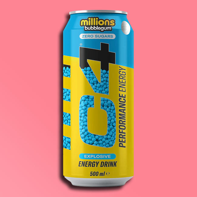 Cellucor C4 Energy Drink - Millions Bubblegum (12X500ml)