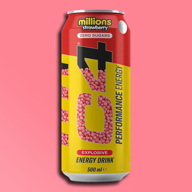 Cellucor C4 Energy Drink - Millions Strawberry (12X500ml)