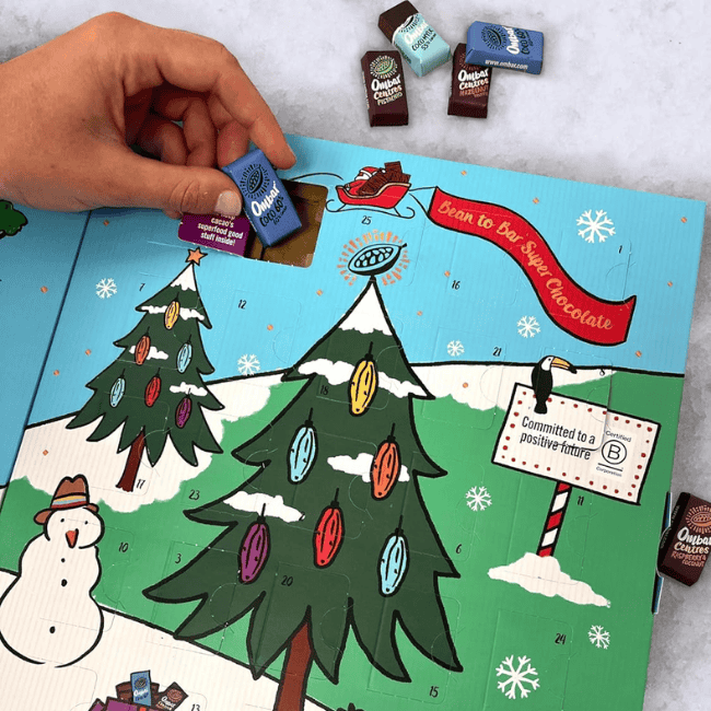 Ombar - Vegan Advent Calendar with Coco Mylk! 125g
