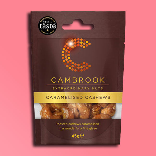 Cambrook - Premium Nuts - Caramelised Cashews