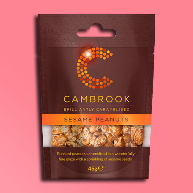 Cambrook - Premium Nuts - Caramelised Sesame Peanuts