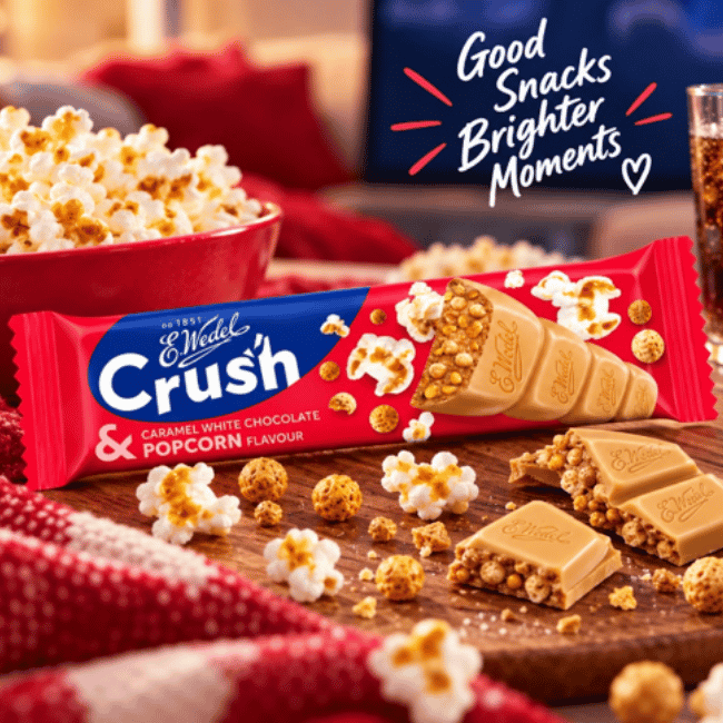 Crush - Caramel Chocolate & Popcorn Bar
