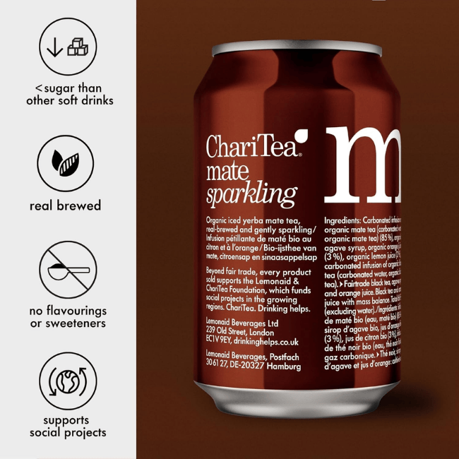 ChariTea - Organic Iced Tea - Mate
