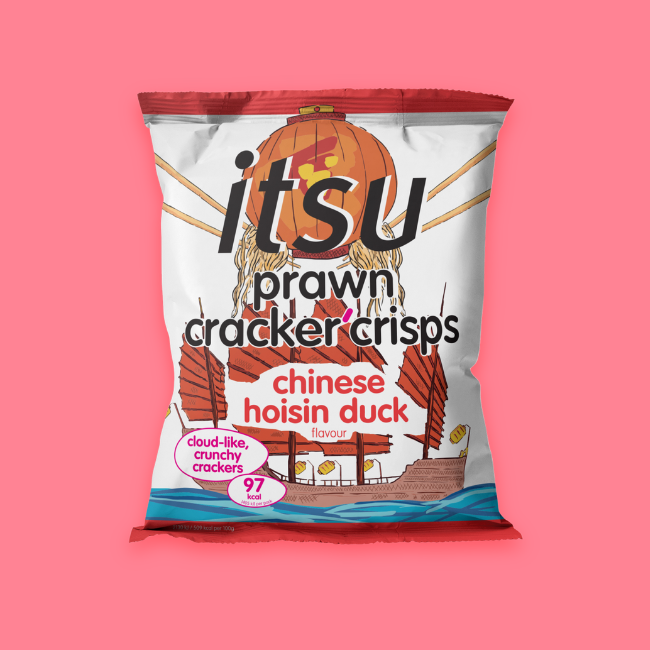 Itsu Prawn Cracker Crisps - Chinese
