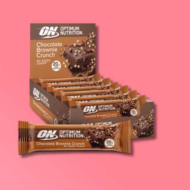 Optimum Nutrition - Crunch Protein Bars - Choc Brownie
