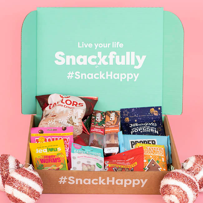 Christmas Family Movie Night In Snack Box