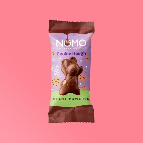 NOMO - Dairy, Gluten, Nut & Egg Free Chocolate Bunny - Cookie