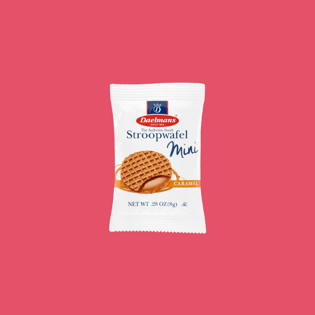 Daelmans - Daelmans - Individually Wrapped Mini Stroopwafels - Caramel