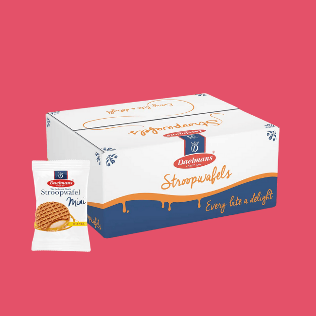 Daelmans - Daelmans - Individually Wrapped Mini Stroopwafels - Honey